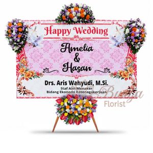 Bunga Papan Wedding 11