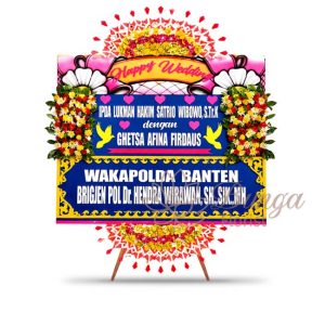 Bunga Papan Wedding 09 - stereofoam