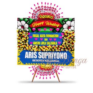 Bunga Papan Wedding Semarang 30