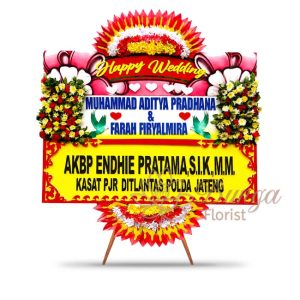 Bunga Papan Wedding Semarang 34