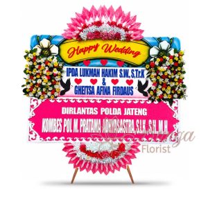 Bunga Papan Wedding Semarang 36