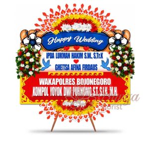 Bunga Papan Wedding Semarang 39