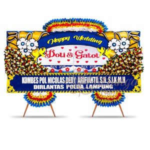 Bunga Papan Wedding Semarang 48