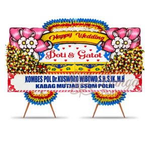 Bunga Papan Wedding Semarang 49