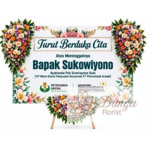 Bunga Papan Duka Cita 035