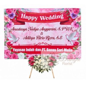 Bunga Papan Wedding 042