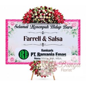 Bunga Papan Wedding 051